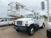 2001 GMC C6500 Bucket Truck, s/n 1GDJ7H1C61J504857 (Inoperable - Title Delay): S/A, Cat 3126 Eng., Auto, Posi-Plus 800-40-010 Aerial Unit, Odometer Shows 100K mi.