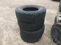 (4) Used Nitto Ridge Grappler 285/75R18 Tires