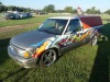 1994 GMC Sonoma Pickup, s/n 1GTCS14Z9RK505042: 2-door, 4.3L V6 Eng., Camper Shell, Custom Paint & Wheels, 153K mi. - 2