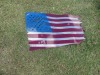 Metal American Flag Sign