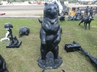 Metal Standing Bear