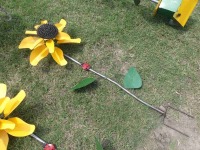 Metal Sunflower Spinner