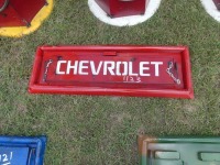 Metal Chevrolet Tailgate