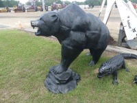 Large Metal Bear