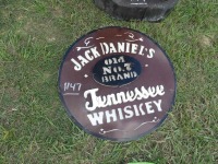 Metal Jack Daniels Sign