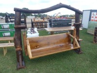 Teak Bench Swing