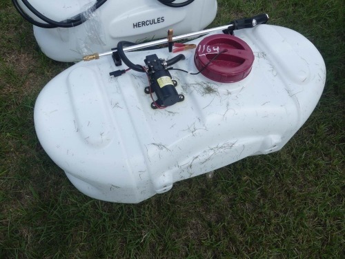 Hercules Spray Tank w/ Elec. Pump, Hose, Wand