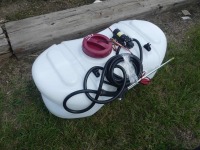 Hercules Spray Tank w/ Elec. Pump, Hose, Wand