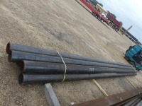 Lot of (7) 6" Metal Pipe