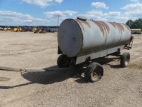 Steel Tank on Wagon Frame