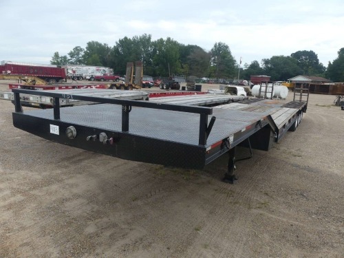 2021 FMI Lowboy, s/n 1F9F1CN3DML494153: 50-ton, 3-axle, 9' Wide, 47' Long, 100K GVMR, Alum. Weels, Manual Ramps, 255/70R22.5 Tires