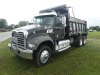 2021 Mack GR64F Tandem-axle Dump Truck, s/n 1M2GR2GC3MM020513: MP8 425hp Eng., Allison Auto, Camelback Susp., 315/80R22.5 Fronts, 11R24.5 Rears, Duraclass 15' Insulated Bed, Elec. Tarp, 192K mi. - 2