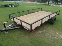 14' Trailer (No Title - Bill of Sale Only): S/A, Bumper-pull