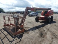 2006 JLG 600SJ Boom-type Manlift, s/n 0300098166: Diesel, Meter Shows 3909 hrs