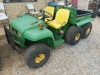 John Deere Gator 6-wheel Utility Vehicle, s/n W006X4D034904 (No Title - $50 Trauma Care Fee Applies): Diesel Eng.