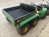 John Deere Gator 6-wheel Utility Vehicle, s/n W006X4D034904 (No Title - $50 Trauma Care Fee Applies): Diesel Eng. - 3