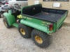 John Deere Gator 6-wheel Utility Vehicle, s/n W006X4D034904 (No Title - $50 Trauma Care Fee Applies): Diesel Eng. - 4