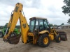 JCB 215 Series 3 4WD Extendahoe, s/n 488139: Encl. Cab, Powershift - 3