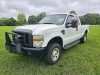 2008 Ford F250 4WD Pickup, s/n 1FTSX21568ED63122: Ext. Cab, 5.4L Gas Eng., Auto, 233K mi.