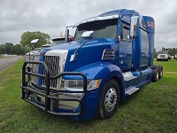 2019 Western Star 5700XE Truck Tractor, s/n 5KJJBHDV7KLKH1964: T/A, Sleeper, Detroit DD13 Eng., Auto 12-sp., 3.08 Rears, LP22.5 Tires, 10 Alum. Wheels, 706K mi.