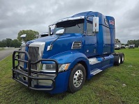 2019 Western Star 5700XE Truck Tractor, s/n 5KJJBHDV1KLKH1961: T/A, Sleeper, Detroit DD13 Eng., Auto 12-sp., 3.08 Rears, LP22.5 Tires, 10 Alum. Wheels, 699K mi.