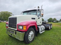 2013 Mack CHU613 Truck Tractor, s/n 1M1AN07Y0DM013704: T/A, Day Cab, Mack MP8-445C Eng., Eaton Fuller 10-sp., 14320 Front, 38K Rears, 445K mi.