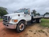 2004 Ford F650 Rollback Truck, s/n 3FRNF65T94V693547: S/A, Reg. Cab, Cat C7 Diesel Eng., 7-sp., Ramsey Winch, 173K mi.