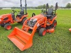 Kubota BX2680 MFWD Tractor, s/n 13868: Rollbar, LA344 Loader w/ QC Bkt., Belly Mower, Hydrostatic, 117 hrs