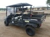 2017 Club Car Carryall 1700 4WD Utility Cart, s/n 851012 (No Title - $50 Trauma Care Fee Applies): Diesel Eng., Manual Dump, Windshield, Meter Shows 1116 hrs - 4