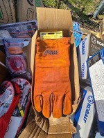 (3) Pairs of Blue Hawk Welding Gloves