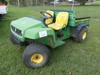 John Deere Utility Vehicle (No Title - $50 Trauma Care Fee Applies)