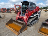 2023 Takeuchi TL10V2 Skid Steer, s/n 410006639: C/A, Hyd. QC GP Bkt., Rubber Tracks, Aux. Hydraulics, 1134 hrs