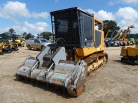 CMI C250 Forestry Mulcher, s/n 2149729725-305 w/ Pallet of 2 New Idlers, 2 New Sprockets, 4 New Rollers: FAE Head, Rear Winch, 3400 hrs