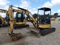 2013 Cat 303.5ECR Mini Excavator, s/n RKY01774: Canopy, Aux. Hydraulics, Rubber Tracks, Blade, 546 hrs