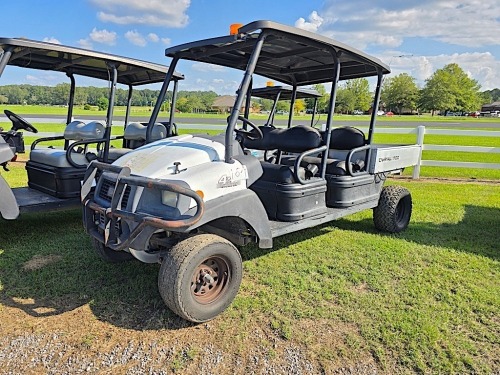 2010 Club Cab Carryall 1700 4WD Utility Cart, s/n SC1039-133212 (No Title - $50 Trauma Care Fee Applies): Meter shows 5037 hrs