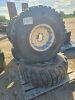 (4) Michelin 15.5/80R20 Tires and Wheels - 3