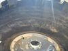 (4) Michelin 15.5/80R20 Tires and Wheels - 5