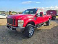 2008 Ford F250 4WD Pickup, s/n 1FTSW21R28EB54322 (Inoperable): 4-door, 6.4L Powerstroke V8 Turbo Diesel Eng., Auto, No Key