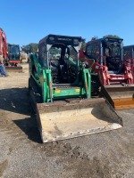 2019 Takeuchi TL6R Skid Steer, s/n 406002035: Joystick Steering, 66" Bkt., Rubber Tracks, Mete Shows 1689 hrs