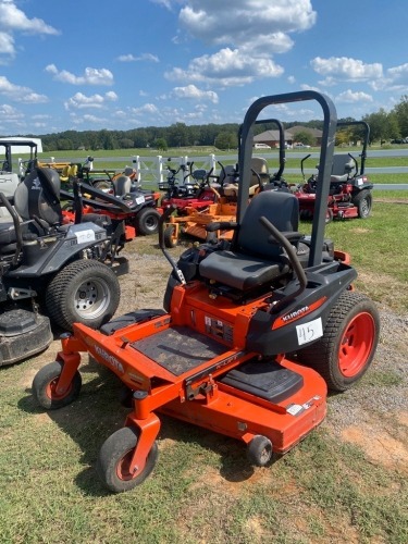 Kubota Z125 Zero-turn Mower, s/n 30104: 54" Deck, Meter Shows 12 hrs