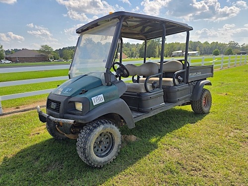 2017 Club Cab Carryall 1700 Utility Cart, s/n SD1732-820142 (No Title - $50 Trauma Care Fee Applies): Runs, Bad Rear Eng., Diesel, Meter Shows 1510 hrs