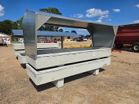 (2) Concrete Troughs: 1 has Top