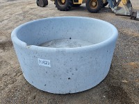 Round Concrete Trough