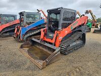 2018 Kubota SVL95-2S Skid Steer, s/n 42690: Encl. Cab, GP Bkt., Rubber Tracks, Aux. Hydraulics, 3309 hrs