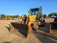 2001 Case 590SM Loader Backhoe, s/n JJG0286975: 4-in-1 Loader, No Rear Bkt., Meter Shows 5035 hrs