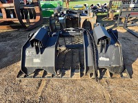 Hydraulic Rock Grapple for Skid Steer