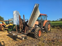 Kubota M105S MFWD Tractor, s/n 50627 (Salvage): Encl. Cab, PTO, 2 Hyd Remotes, Drawbar