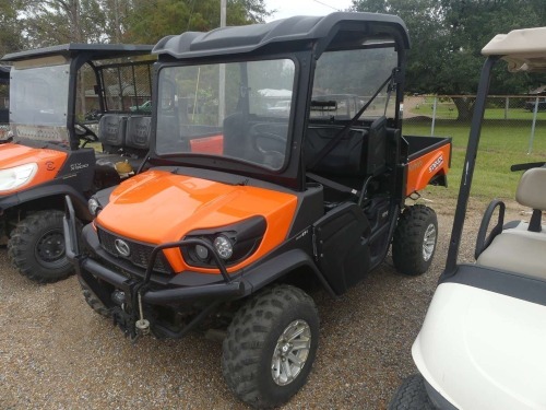 2022 Kubota RTV-XG850 Sidekick 4WD Utility Vehicle, s/n A5KH1PGNPNG030716 (No Title - $50 Trauma Care Fee Applies): Gas Eng., Manual Dump Bed, 492 hrs, 3436 mi.