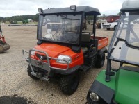 2009 Kubota RTV900 4WD Utility Vehicle, s/n 97451 (No Title - $50 Trauma Care Fee Applies): Diesel Eng., Needs Injectors, Canopy, Hyd. Dump, 1284 hrs