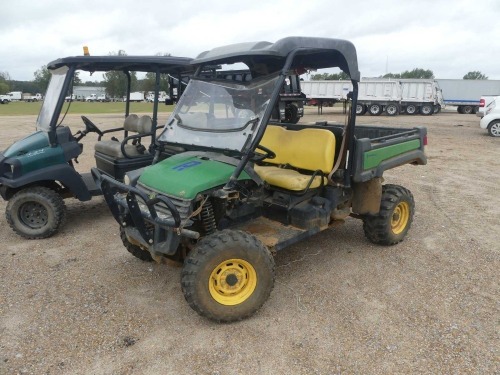 John Deere 825 Gator Utility Vehicle, s/n 1M0825GJHHM130361 (Salvage - No Title): Gas Eng., Manual Dump